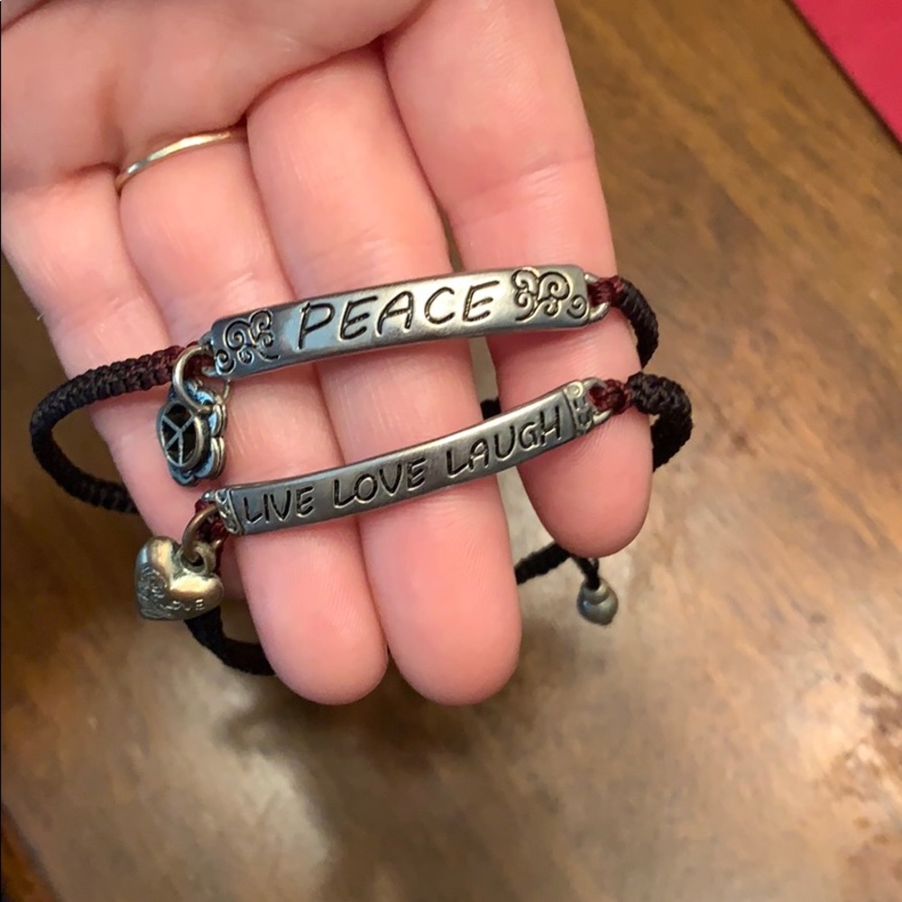 Adjustable bracelets